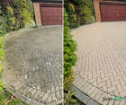 Efekt czyszczenia kostki brukowej - realizacja 29